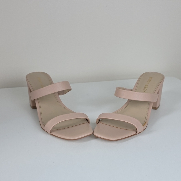 Birdy Grey Soft Pink Strap Heels.  Size 7 - Picture 5 of 13